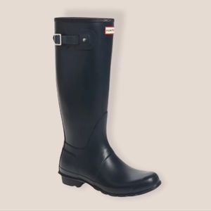 Hunter Original Tall Matte Black Rain Boots